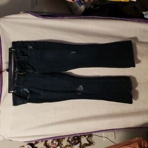 American Eagle Outfitters Dark Wash Flare Jeans